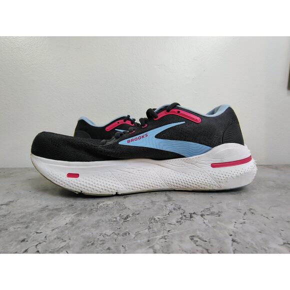 Brooks Ghost Max Shoes Women's 10.5 Black Running Athletic Trainers Sneakers - Picture 6 of 16